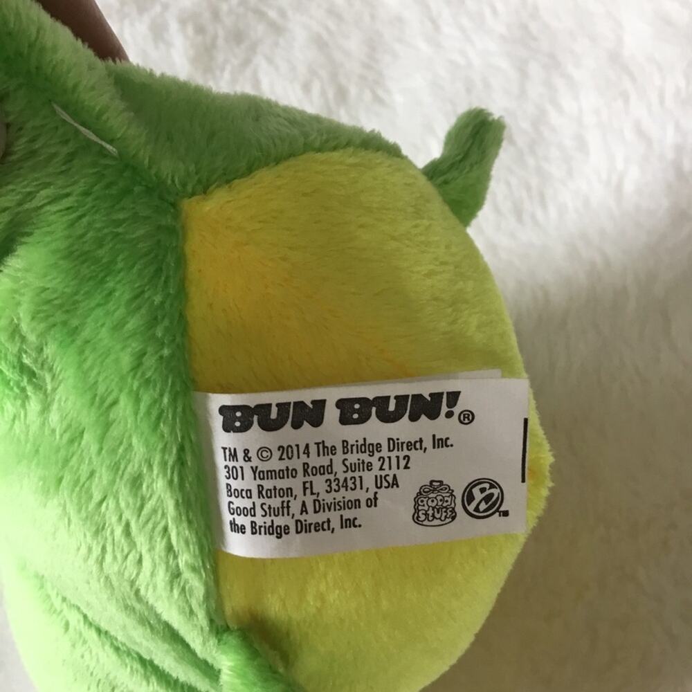 Bun Bun Green Plush Dinosaur Toy - Picture 9 of 10
